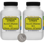 Eisen-Golden Trisodium Citrate food grade powder front view bottle for molecular gastronomy