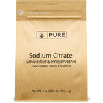 Pure Original Ingredients Sodium Citrate front view food grade emulsifier