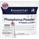 Brookfield Pharmaceuticals Phosphorus Supplement Powder 100 Pack front box view