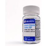 Graxcell Sodium Chloride 1 Gram front view bottle showing product details