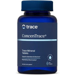 Trace Minerals Research ConcenTrace Ionic Trace Mineral Tablets 90 count front bottle view for daily energy support