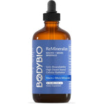 BodyBio ReMineralize ionic trace mineral drops for rapid cellular hydration and detox.