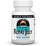Source Naturals Freeze Dried Royal Jelly 60 Capsules front view bottle for immune health