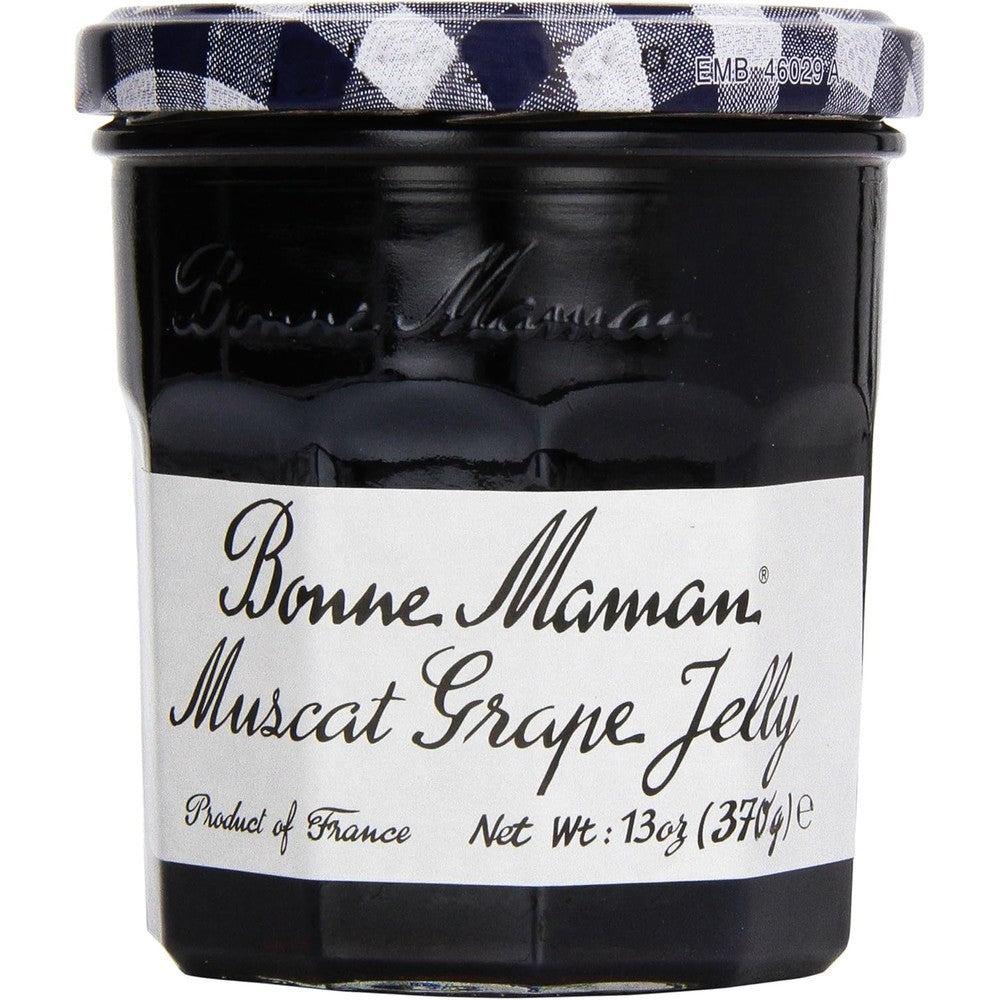 Bonne Maman Muscat Grape Jelly natural fruit spread thirteen ounce front view