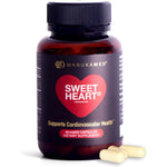 Sweetheart Natural Cholesterol Support Supplement front view of the 60 capsules bottle for heart health.