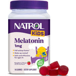 Natrol Kids Melatonin 1mg Sleep Aid 140 Gummies front bottle view