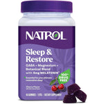 Natrol Sleep and Restore Magnesium Glycinate Gummies front packaging container