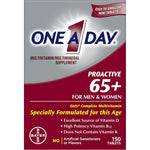One A Day Proactive 65 Plus multivitamin 150 tablets front bottle view