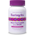 BariMelts bariatric multivitamin with iron sixty tablets front view bottle