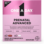 One A Day Women's Prenatal Advanced front view packaging.