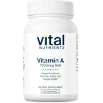 Vital Nutrients Vitamin A 7500mcg RAE bottle front view