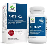 Terry Naturally A D3 K2 softgels bottle front view