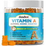 Now Duwhot Vitamin A 25,000 IU Gummies front view