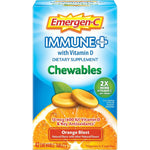 Glaxo Smith Kline Emergen-C Immune Plus 42 chewables front view packaging