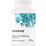 Thorne Vitamin C 1000 Milligrams bottle front view authentic immune supplement