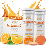 Signify Nature Vitamin C 1000mg Effervescent Tablets front packaging showing orange flavor immune supplement.