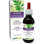 Naturalma Valerian Root Alcohol Free Liquid Extract front view bottle for natural sleep aid