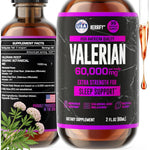 Herbify Valerian Root Tincture front view bottle for natural sleep support supplement