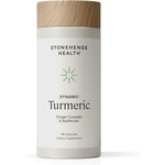 Stonehenge Health Dynamic Turmeric Curcumin front view bottle showing 90 capsules label for joint support