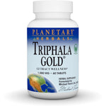 Planetary Herbals Triphala Gold 1000mg digestive support supplement front bottle view