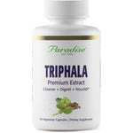 Paradise Herbs Organic Triphala Extract digestive support supplement bottle front view