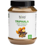Bixa Botanical Triphala Powder 16 ounce jar front view for digestive health