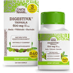 GuruNanda Digestiva Triphala 240 Tablets front view bottle for natural digestive support