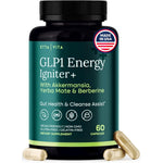 Etta Vita GLP1 Support and Triphala Colon Cleanse 60 capsules bottle front view showing product labels