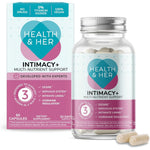 Health and Her Intimacy Multi Nutrient Support front view supplement bottle