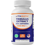 Vitamatic Tribulus Terrestris 2000mg supplement bottle front view
