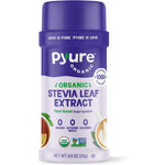 Pyure Organic Stevia Extract Powder front packaging view authentic sugar substitute