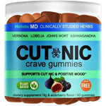 Holistic MD quit smoking and vaping sugar free dietary supplement front view for natural craving control