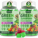 Newellme Nextdia Super Greens Multivitamin Gummies front view bottle for daily superfood nutrition