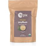 Yupik Organic Whole Husk Psyllium 8.8 Ounce front view