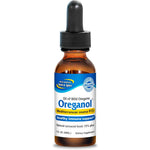North American Herb And Spice Oreganol P73 liquid drops bottle front view showing organic certification