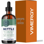 Vimergy Organic Nettle Liquid Extract front view bottle for bone health