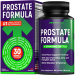Apexformulas Men Daily Prostate Health Nettle 60 Capsules bottle front view showing primary active ingredients