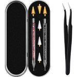 Kaychan rhinestone picker tool set with acrylic handles and storage case