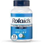Rolaids Ultra Strength Antacid Chewable Tablets Mint 72 Count front view