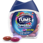 Tums Extra Strength Chewy Bites Assorted Berries front view