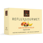 Reflux Gourmet Tropical Soothe Gum front packaging view