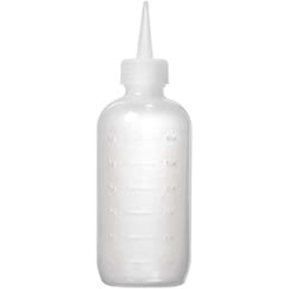 Soft 'N Style 6oz hair dye applicator bottle with precision nozzle for professional hair coloring