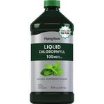 Piping Rock Liquid Chlorophyll 100mg Mint Flavor front view