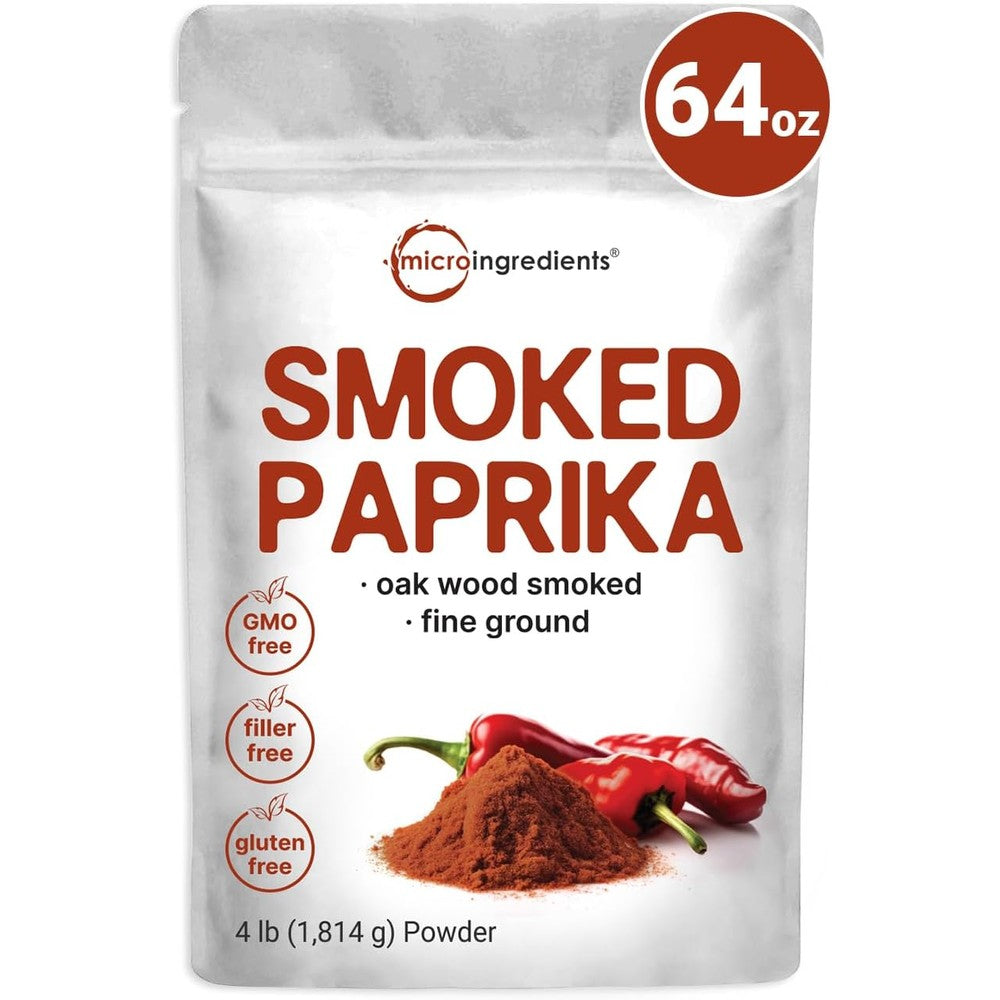 Micro Ingredients Premium Spanish Smoked Paprika Powder front view pouch