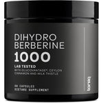 Toniiq Dihydroberberine Ultra High Potency supplement bottle front view