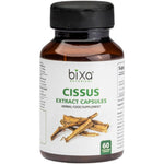 Bixa Botanical Cissus Extract Hadjod 60 capsules front view bottle showing bone health supplement benefits.