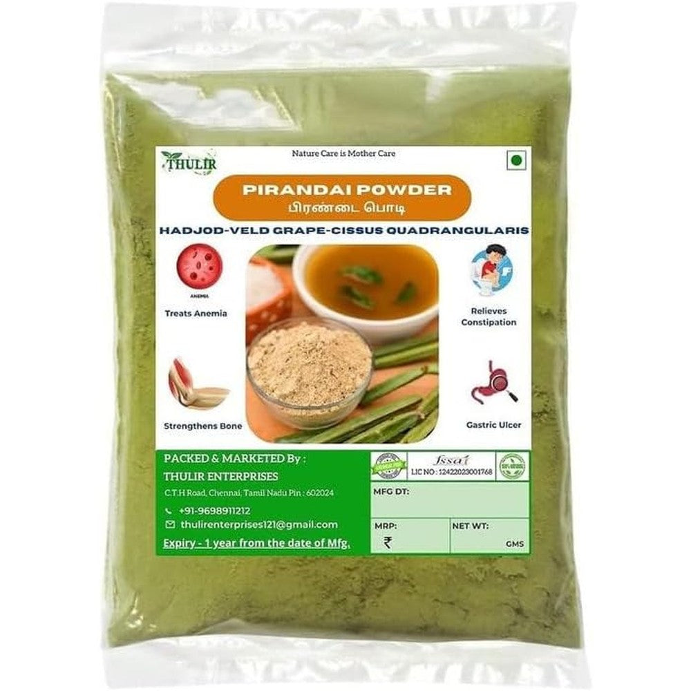 Generic Pirandai Hadjod Veld Grape Powder front view packaging