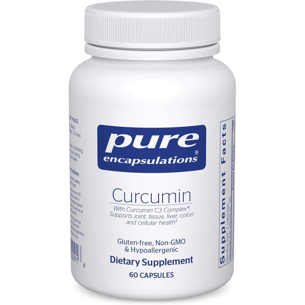 Pure Encapsulations Curcumin 500mg bottle front view