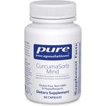 Pure Encapsulations CurcumaSorb Mind 60 Capsules front view