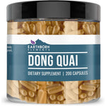 Earthborn Elements Dong Quai 200 Capsules bottle front view authentic herbal supplement for women